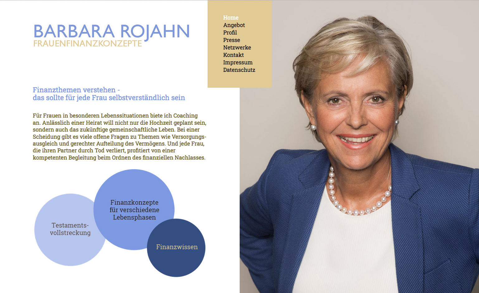 Barbara Rojahn Frauenfinanzkonzepte Website Barbara Rojahn Frauenfinanzkonzepte Website